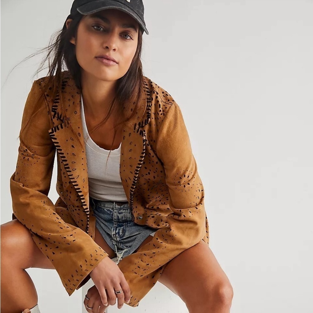 Free People Courtney Blazer Size Large NWT